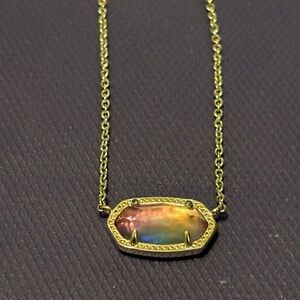 Kendra Scott Elisa silver water color stone